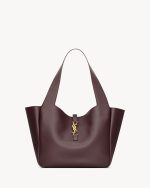 YSL LE 5 À 7 BEA in grained leather